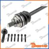 Demi-Arbre de Transmission arrière droite pour SKODA | NPW-VW-161, 648ST87